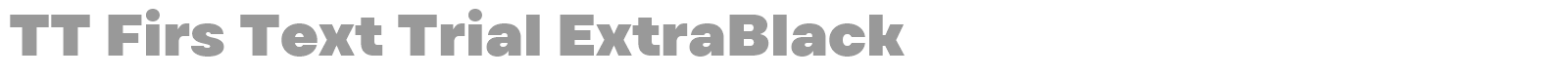 TT Firs Text font preview